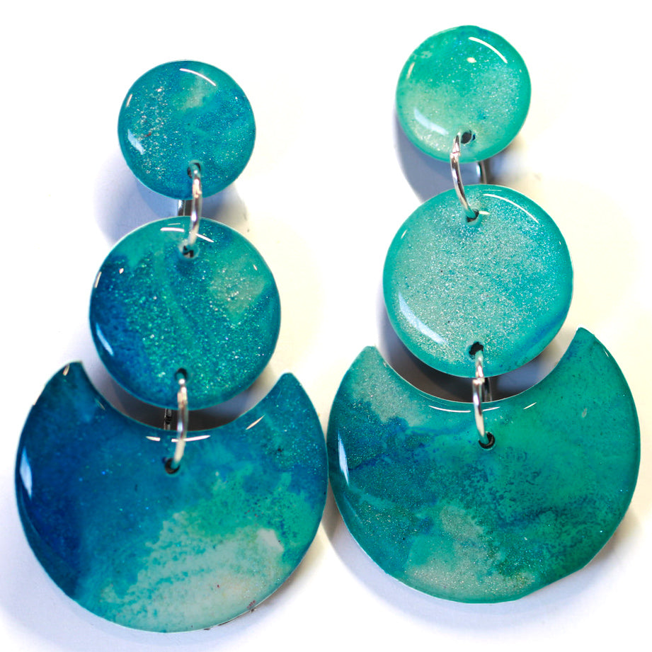 Resin Drop Earrings