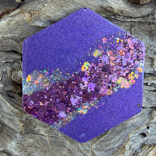 XL Hexagon Tag