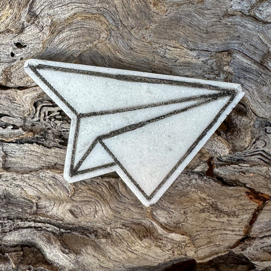 Medium Paper Aeroplane Shaped Tag