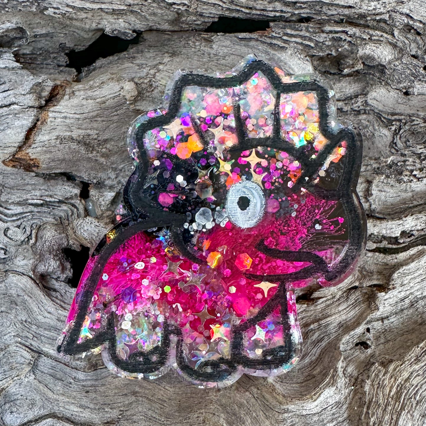Triceratops Shaped Tag