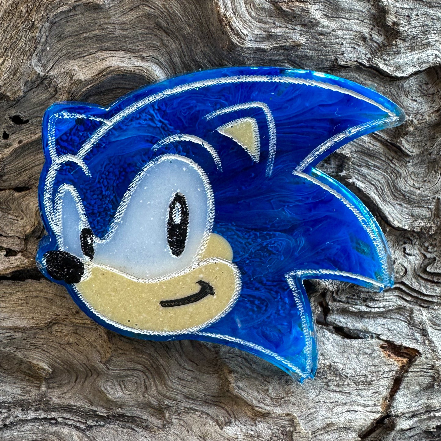 Sonic Shaped Tag