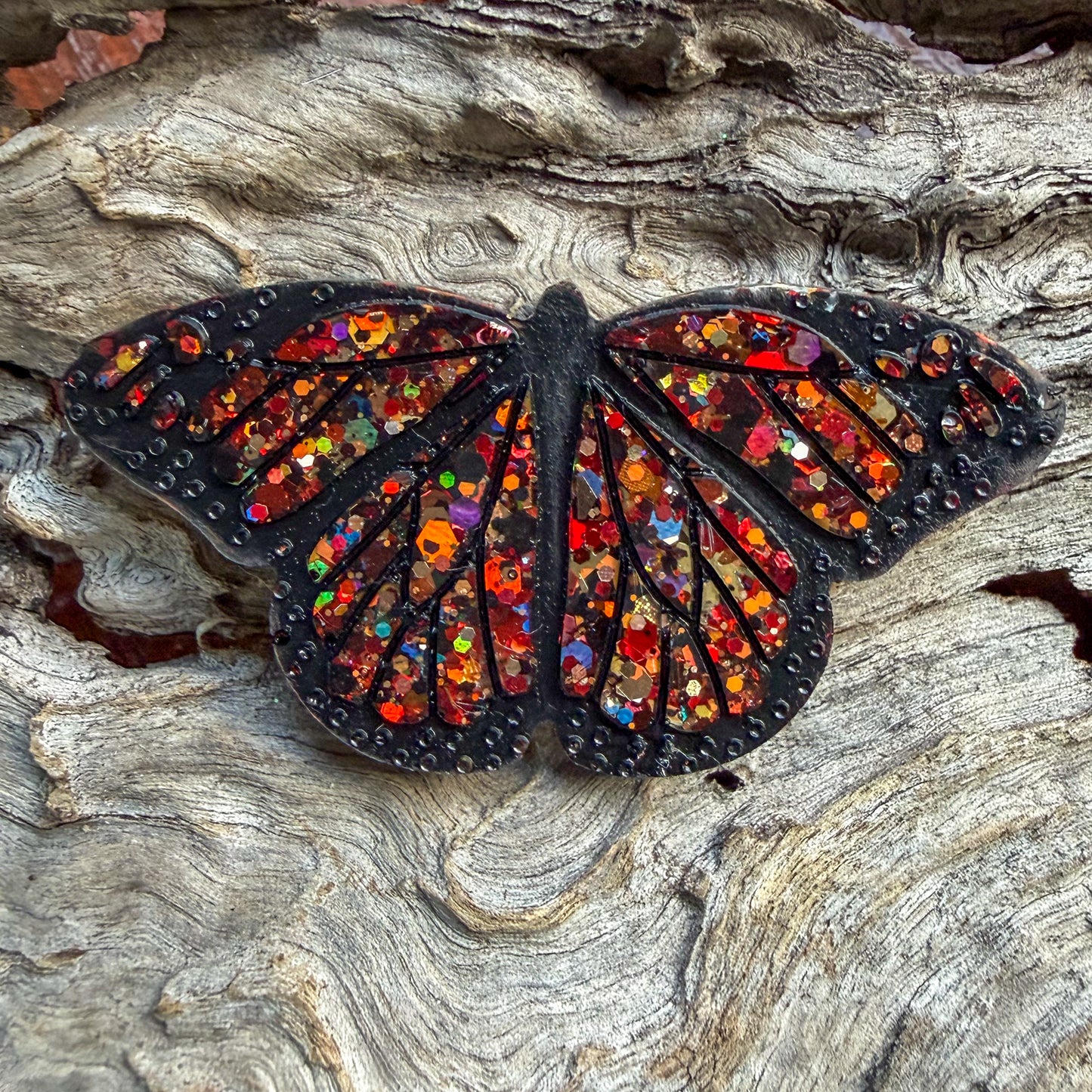 Large Butterfly Shaped Tag