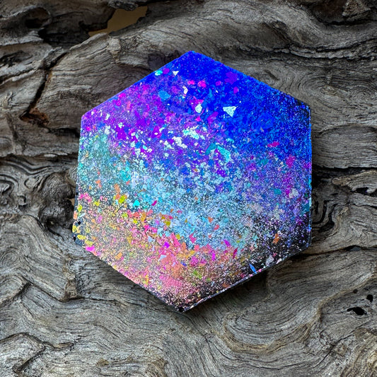 Large Hexagon Tag
