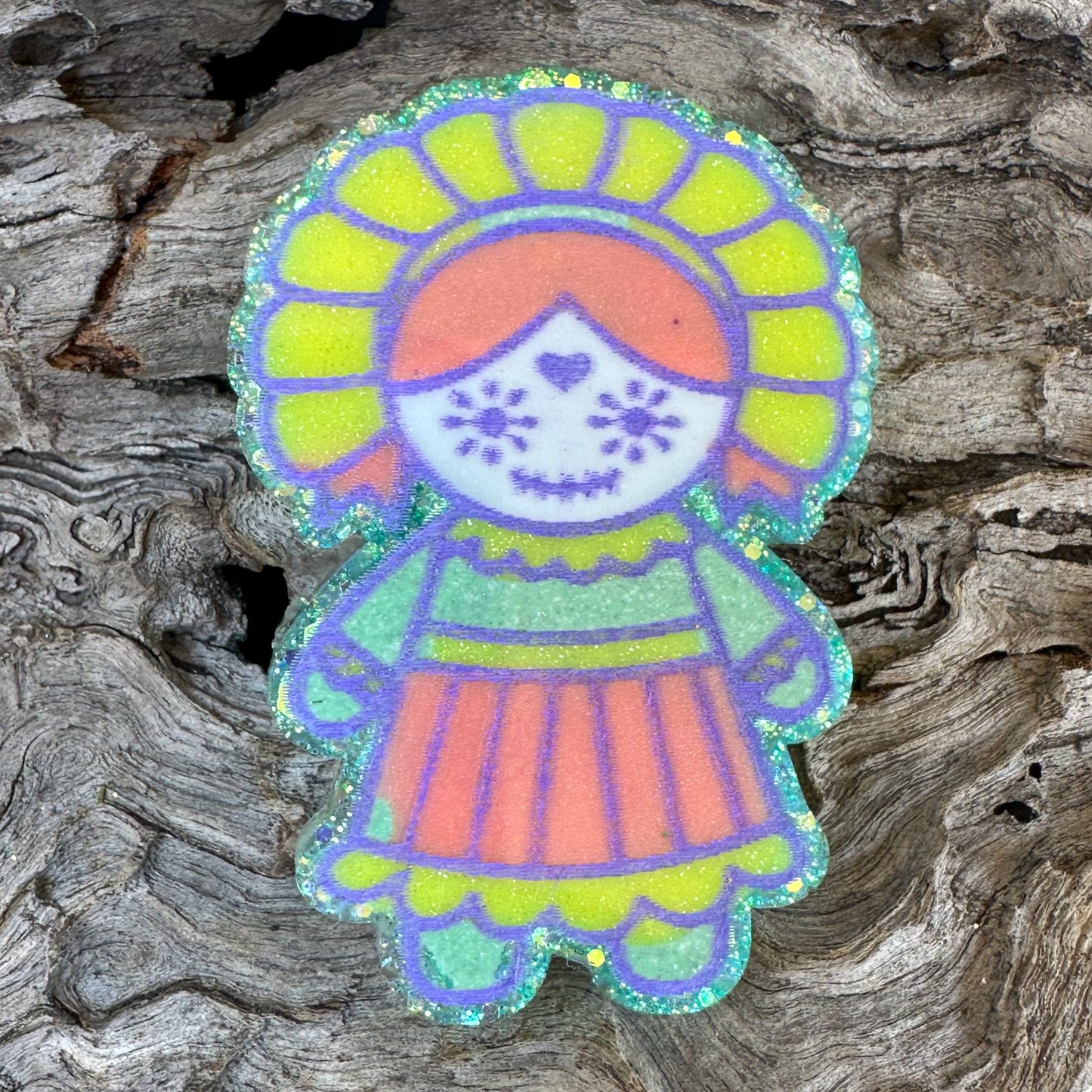 Fiesta Doll Shaped Tag