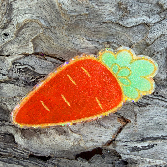 Carrot Shaped Tag