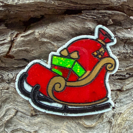 Sleigh Shaped Tag