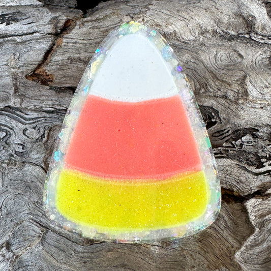 Candy Corn Shaped Tag