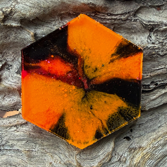 Large Hexagon Tag