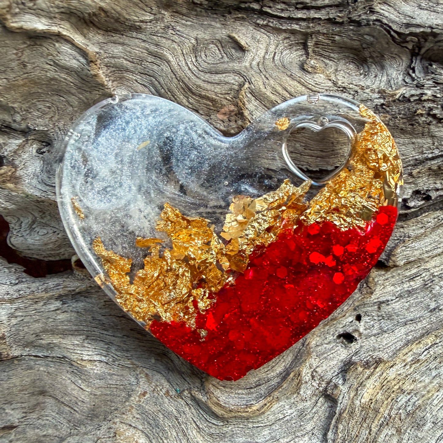 Large Heart Shaped Tag