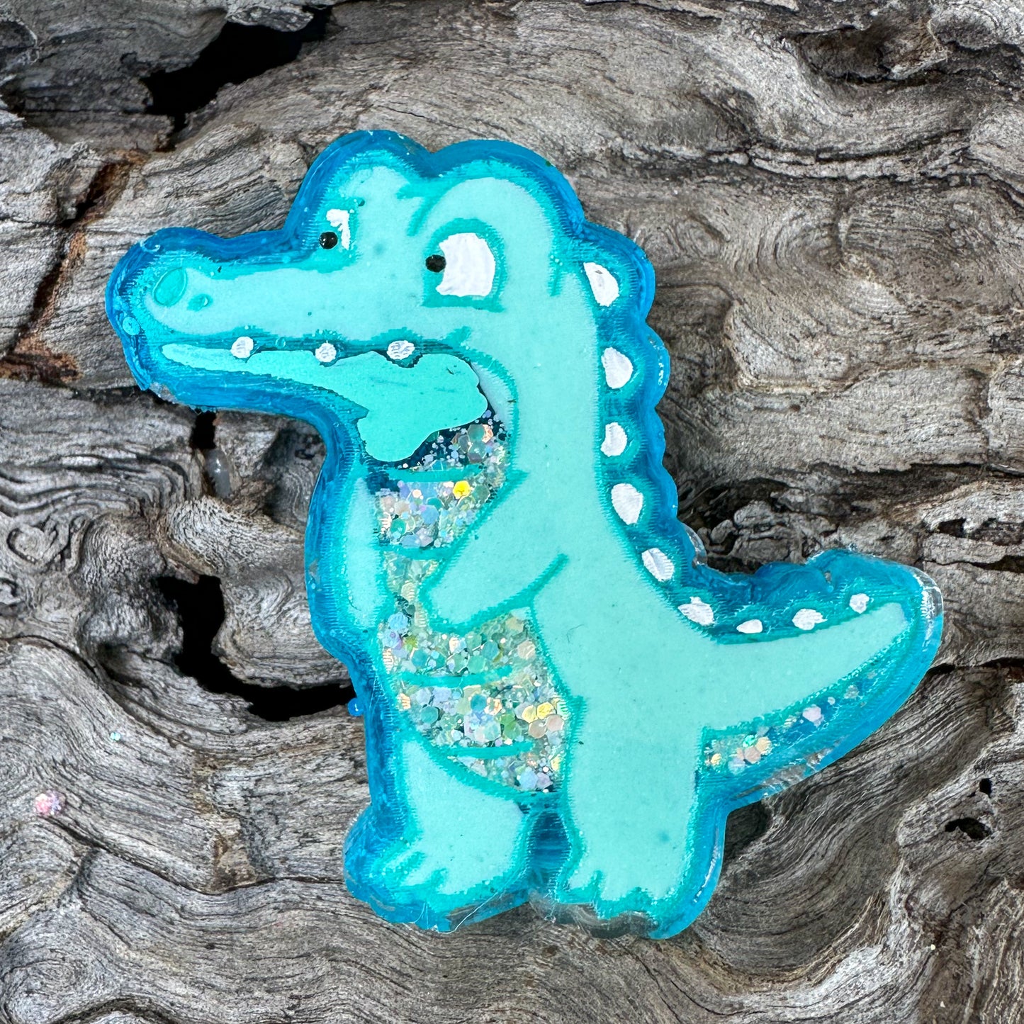Medium Croc Shaped Tag