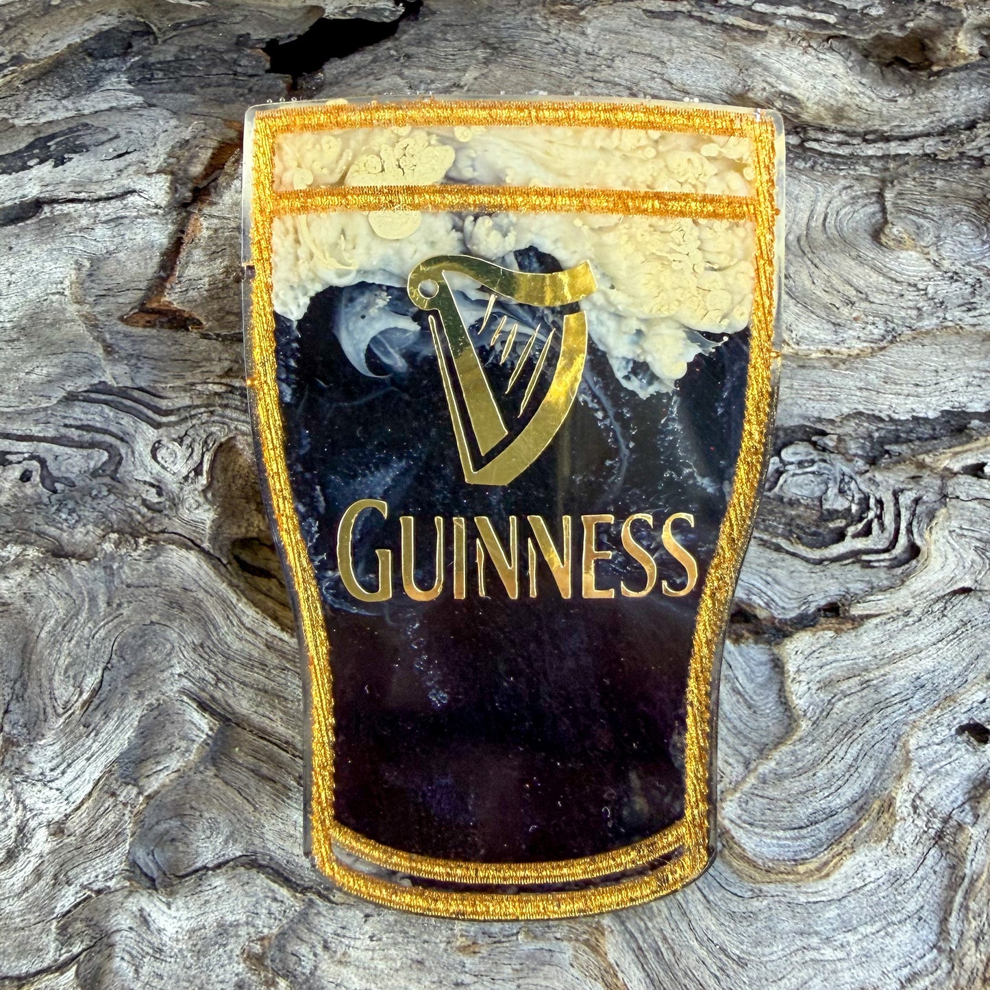 Guinness Shaped Tag