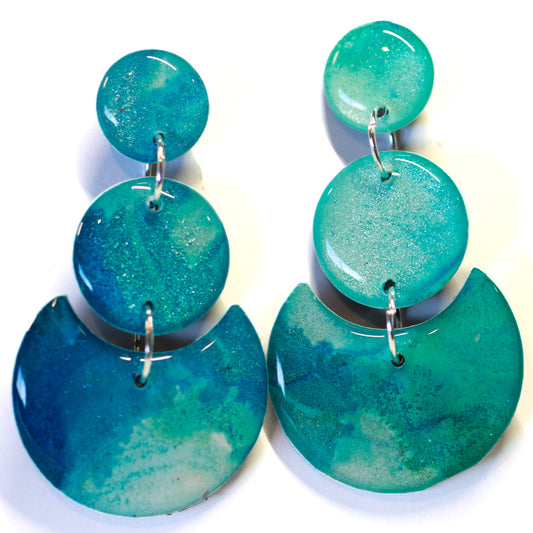 Resin Drop Earrings