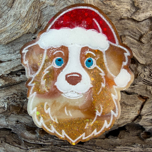 XL Christmas Aussie Shaped Tag/Decoration