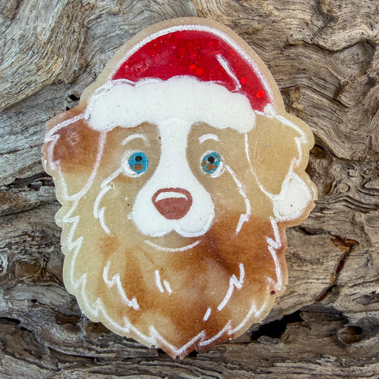 XL Christmas Aussie Shaped Tag/Decoration