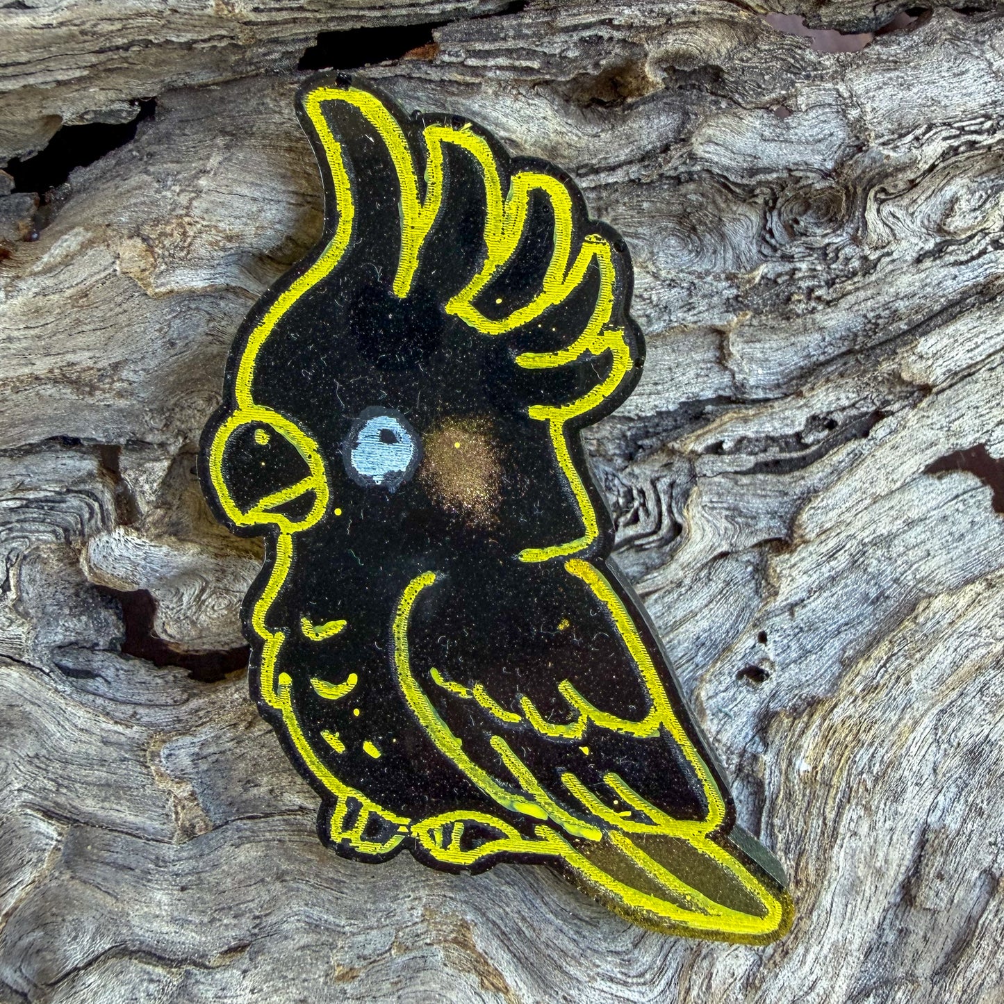 Medium Cockatoo Shaped Tag