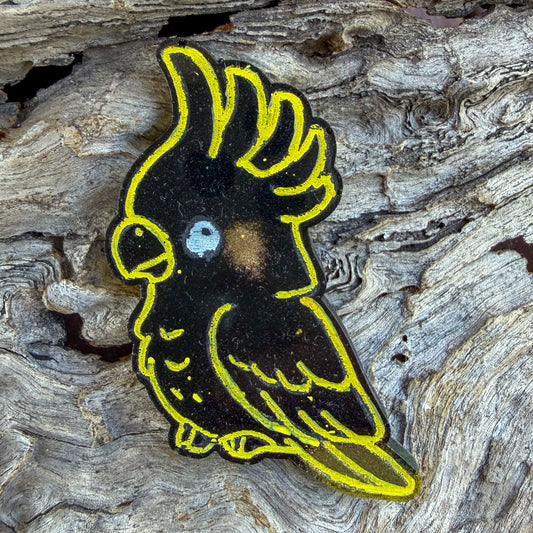 Medium Cockatoo Shaped Tag