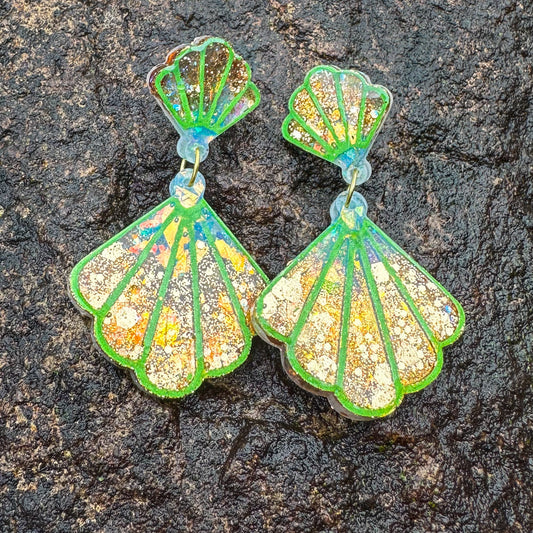 Nautical Resin Drop Earrings