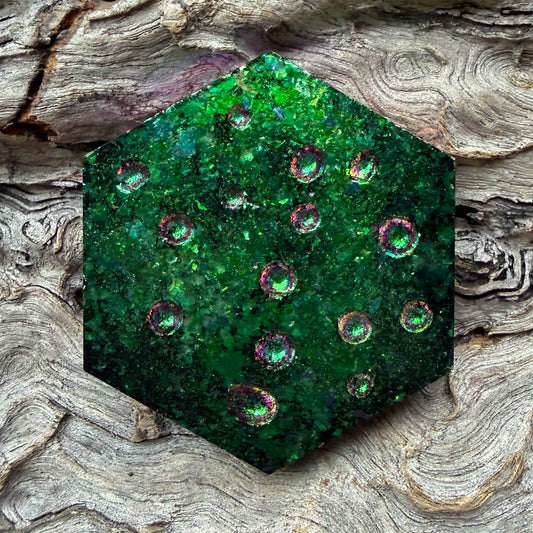 Large Hexagon Tag