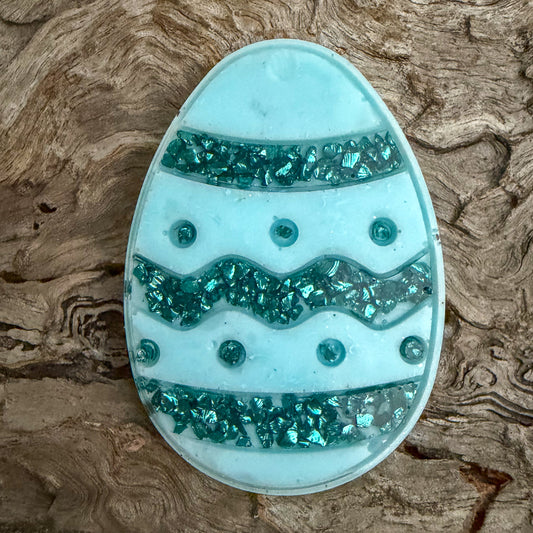 Easter Egg Shaped Tag