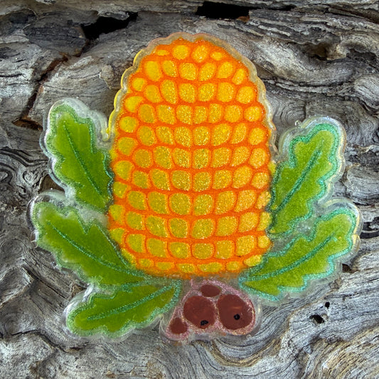 Banksia Shaped Tag