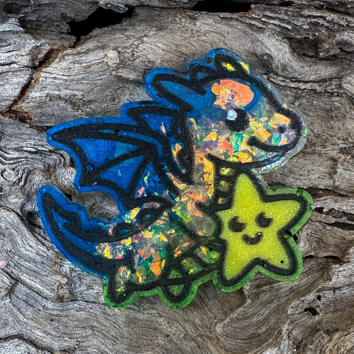 Star Dragon Shaped Tag