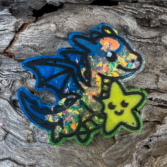 Star Dragon Shaped Tag