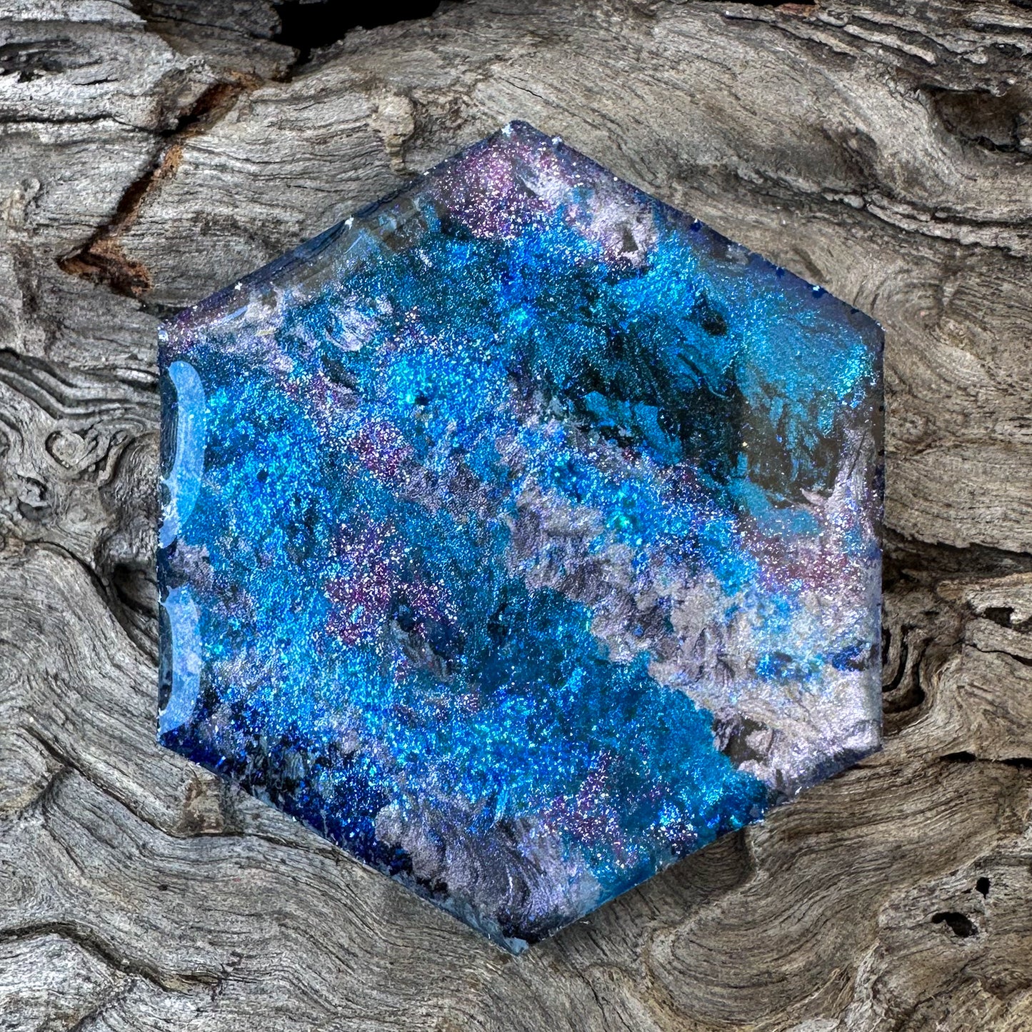 XL Hexagon Tag