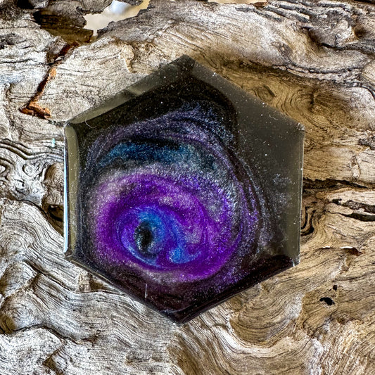 XL Hexagon Galaxy Tag