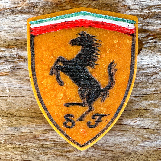 Ferrari Badge Shaped Tag