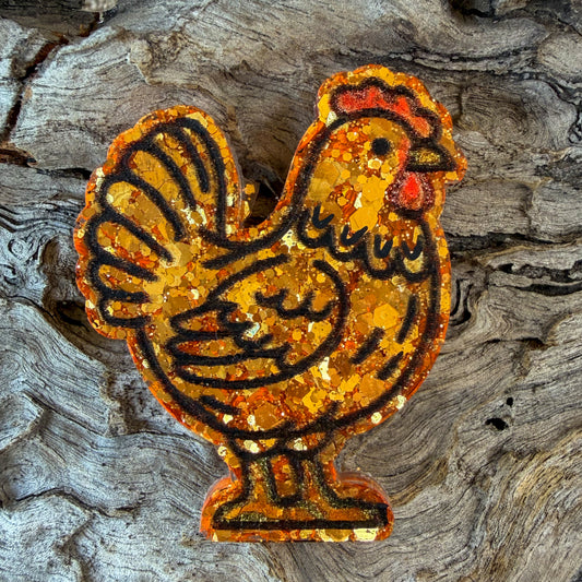Chicken Shaped Tag