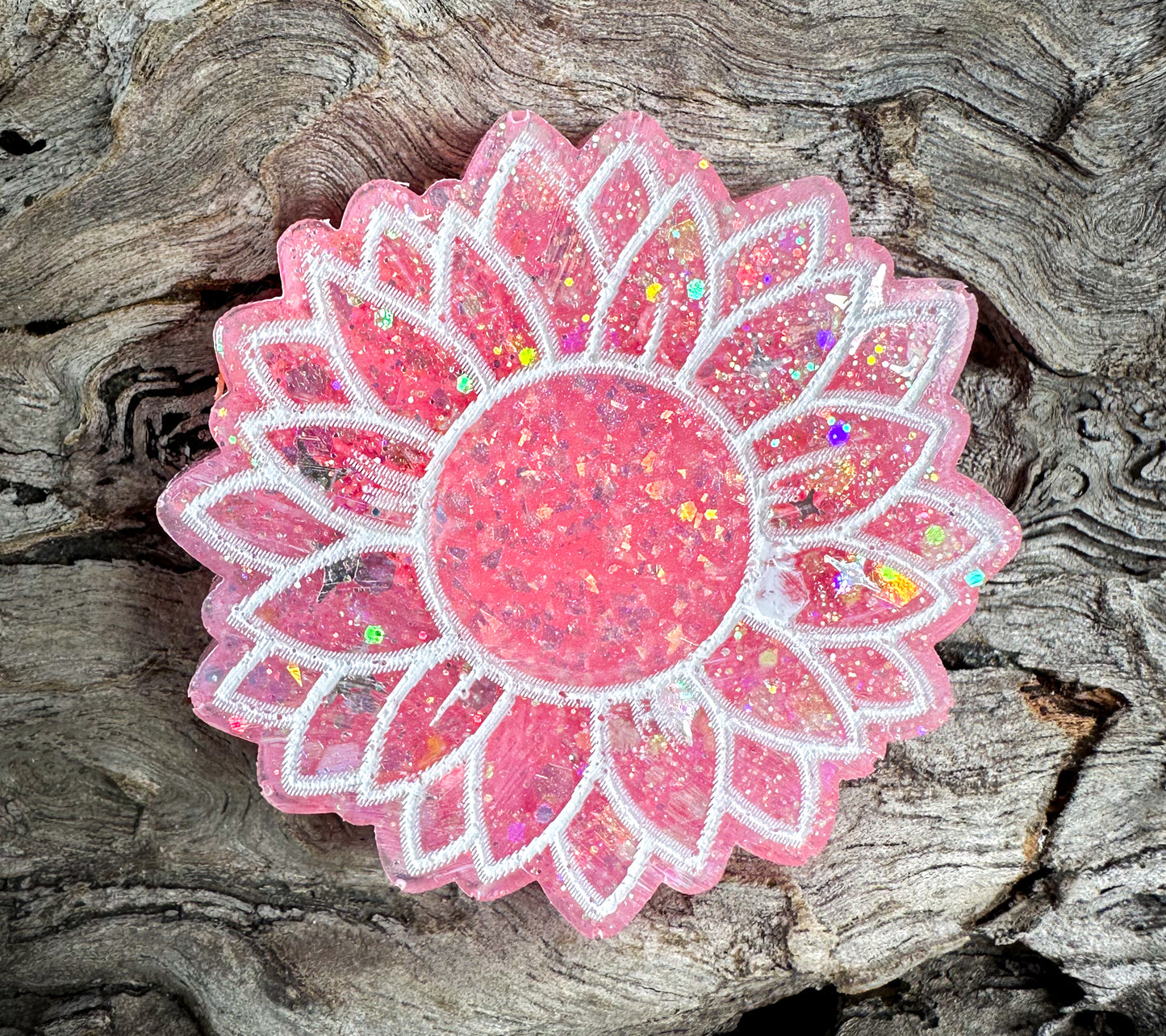 Medium Sunflower Shaped Tag