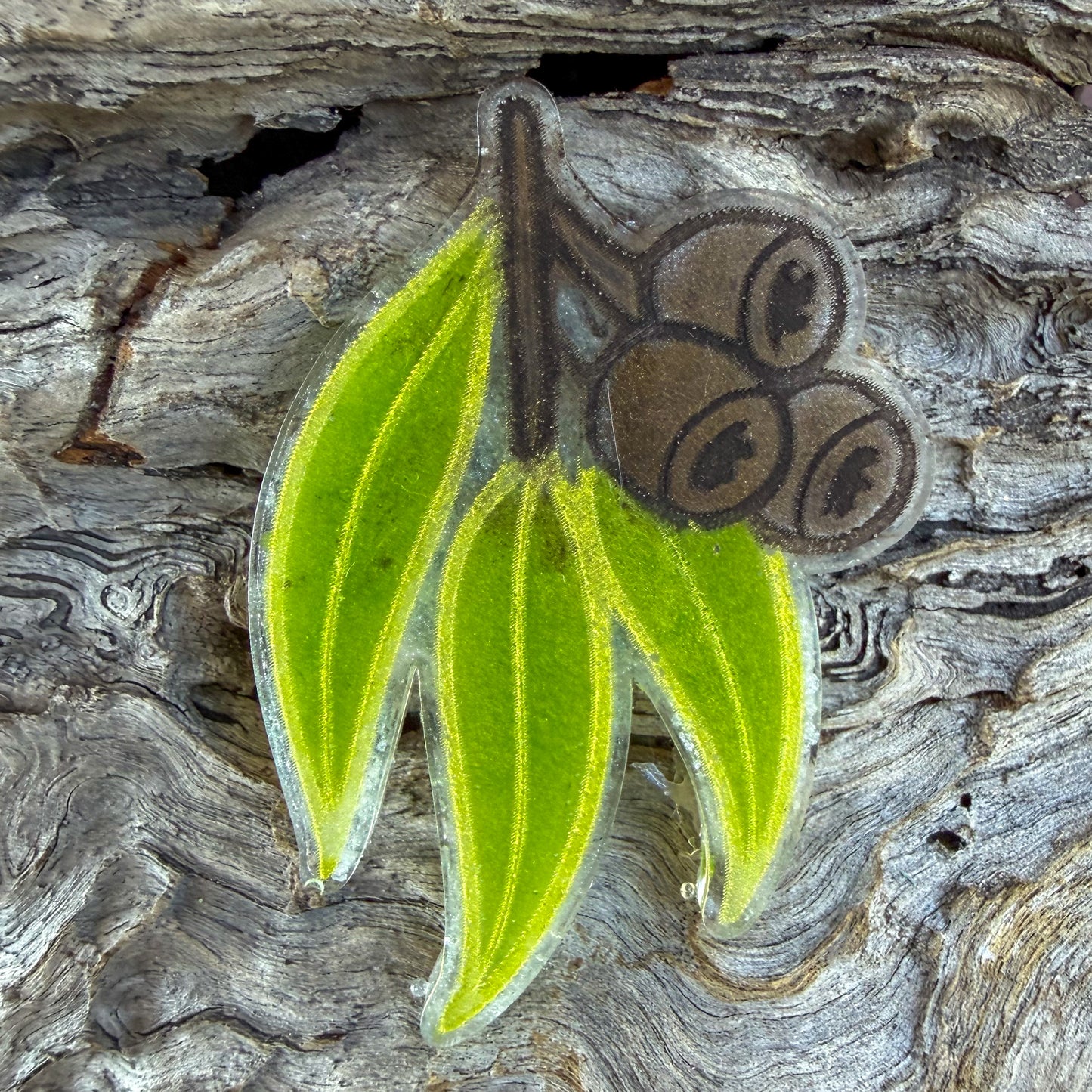 Gum Leaf Shaped Tag