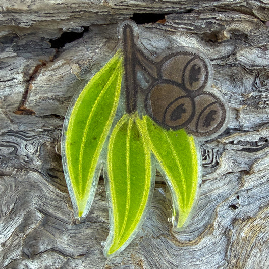 Gum Leaf Shaped Tag