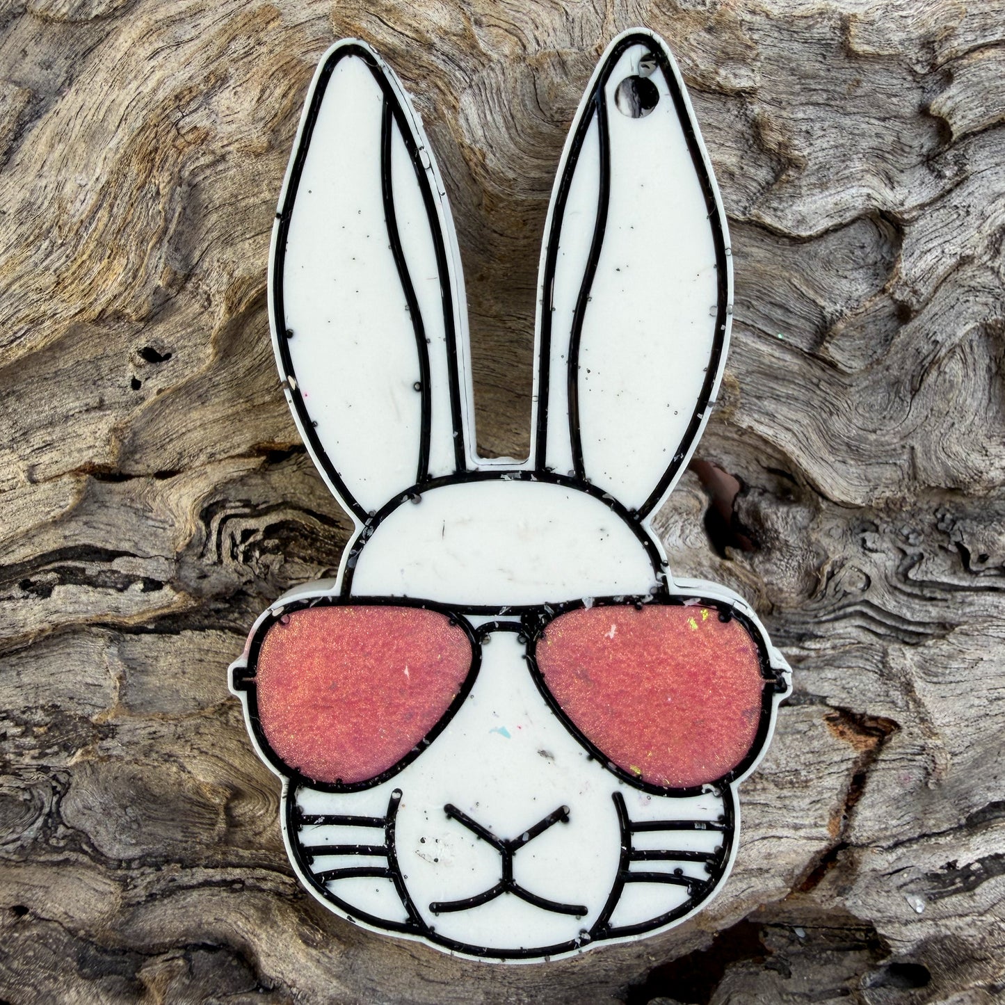Super Cool Bunny Shaped Tag