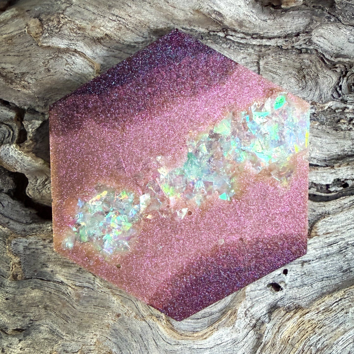 XL Hexagon Tag