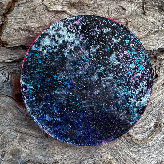 XL Circle Galaxy Tag
