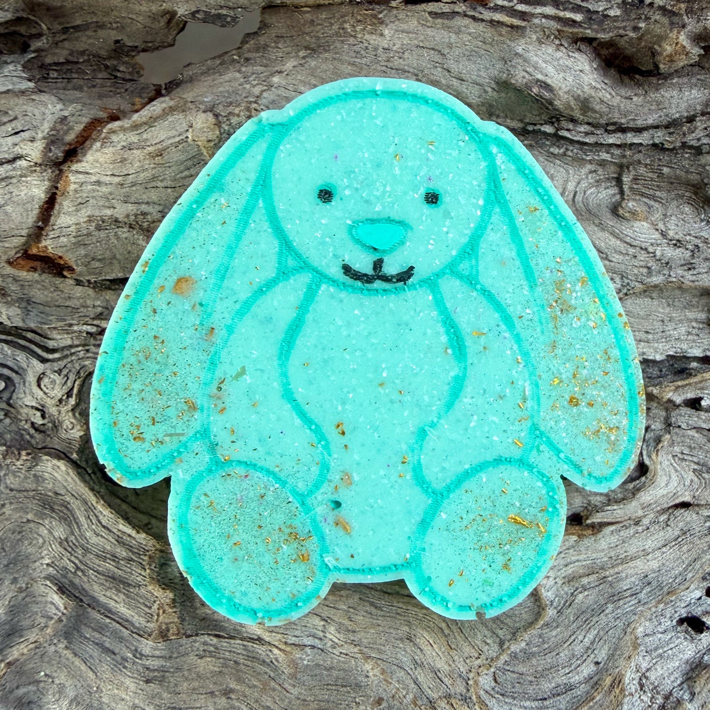 Glow in the Dark Bunny Shaped Tag