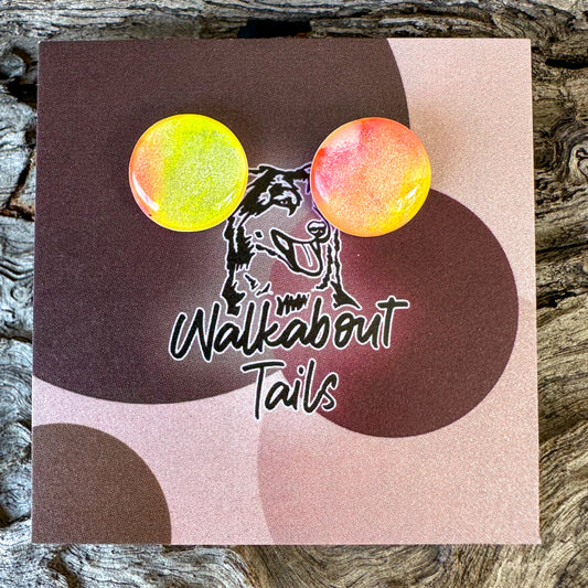 Pearlescent Small Stud Earrings