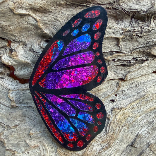 Large Butterfly Shaped Tag