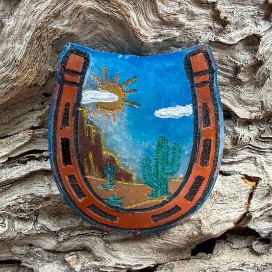 XL Horseshoe Shaped Tag