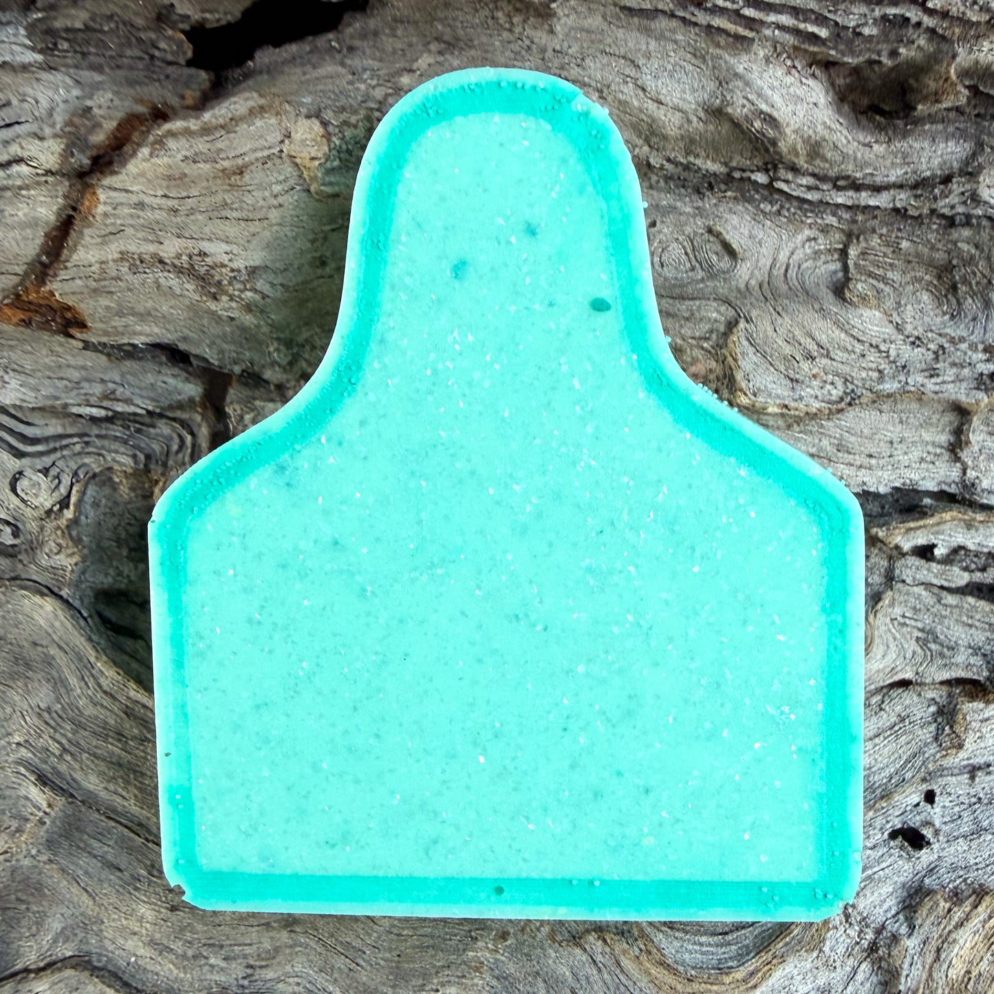 Glow in the Dark Ear Tag Shaped Tag