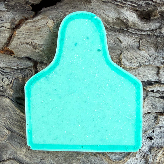 Glow in the Dark Ear Tag Shaped Tag