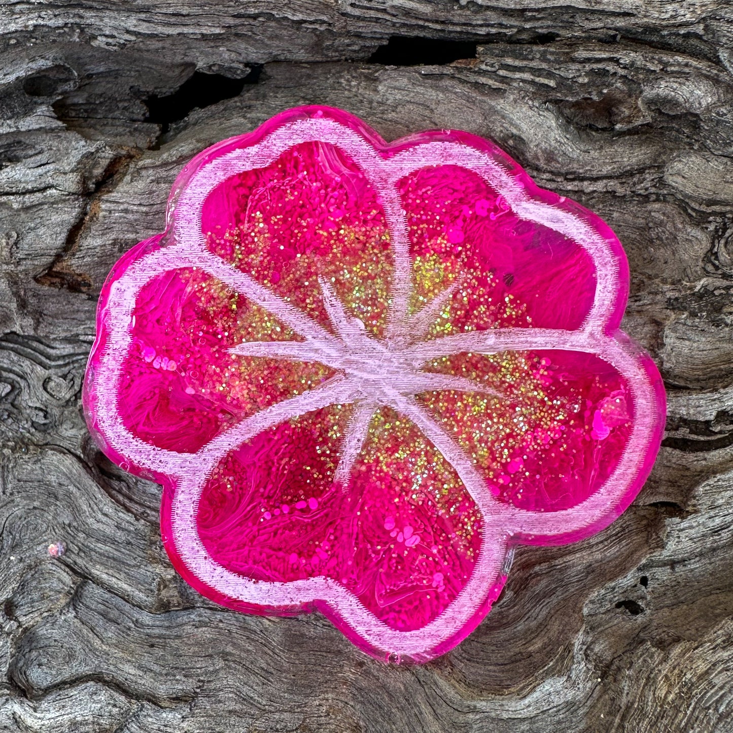 Hibiscus Shaped Tag