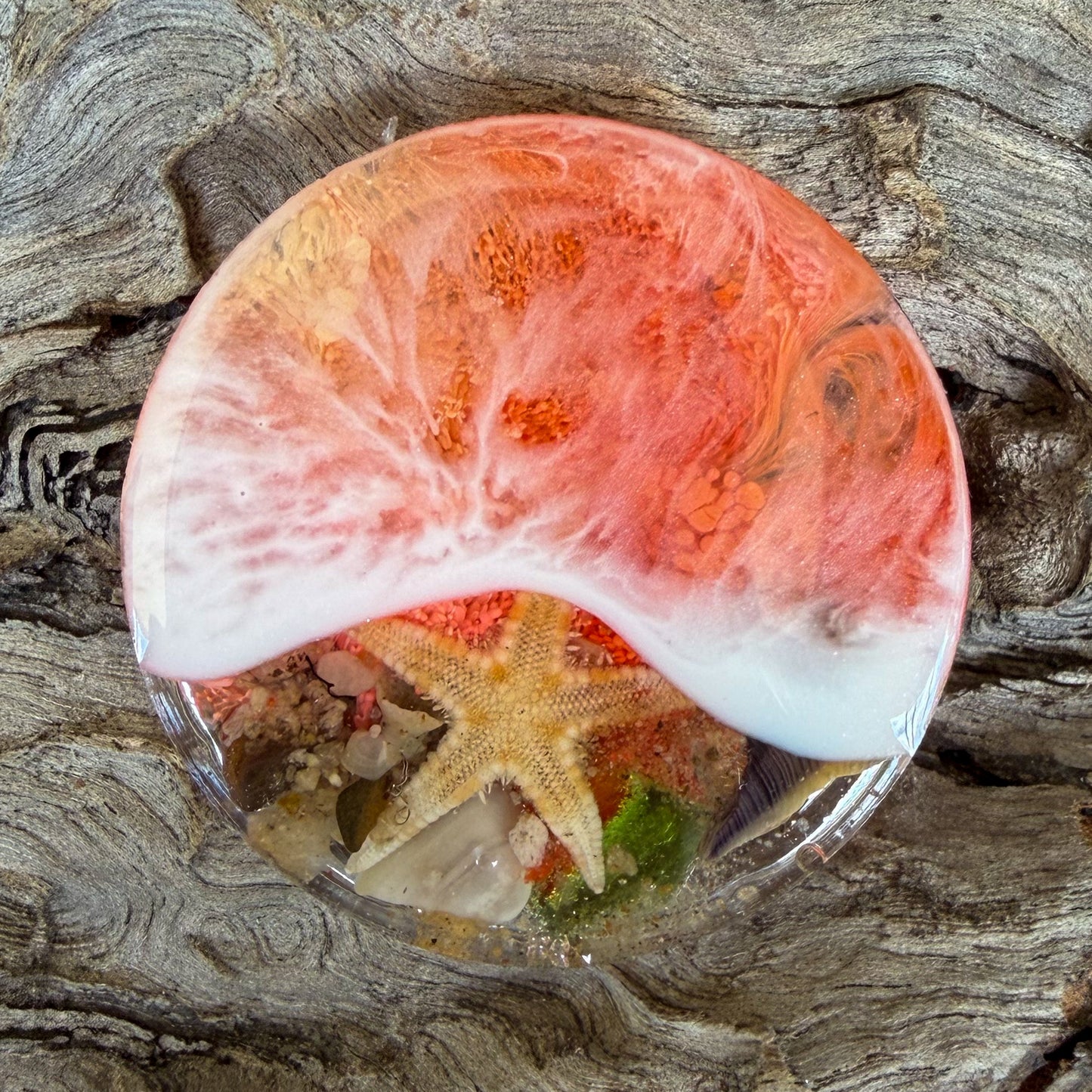 Large Circle Beach Tag