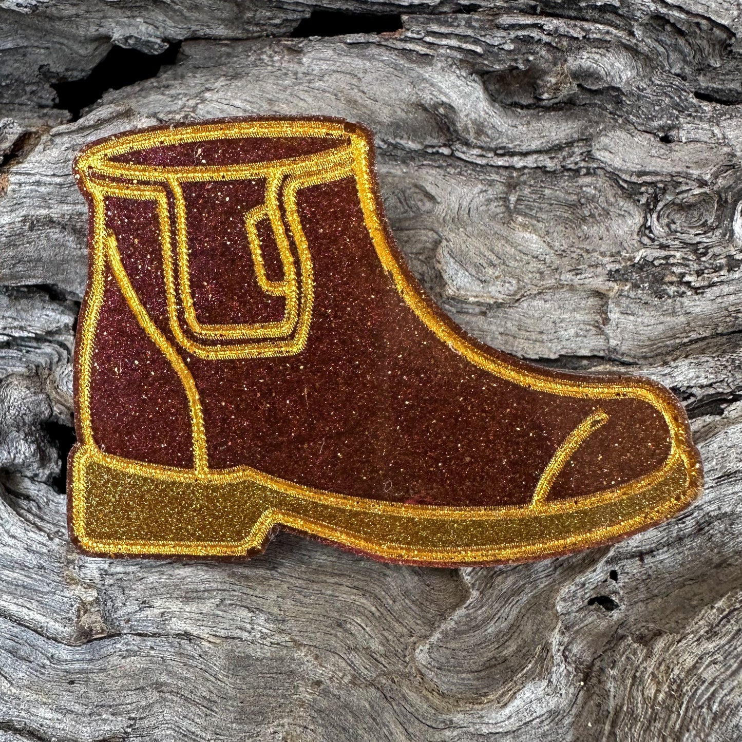 Small Merry Boot Shaped Tag