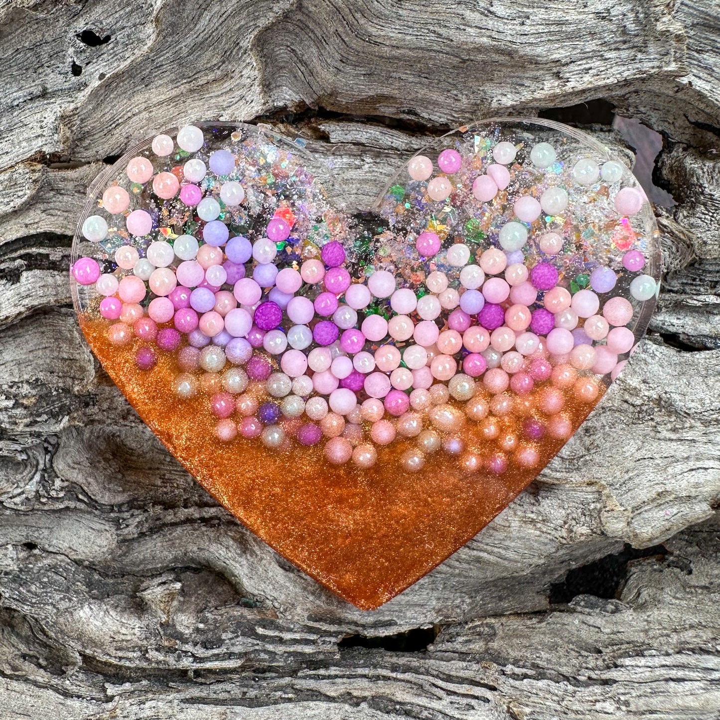 Large Heart Shaped Tag